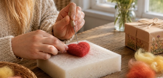 Naaldvilten voor beginners - maak in één middag een persoonlijk cadeau