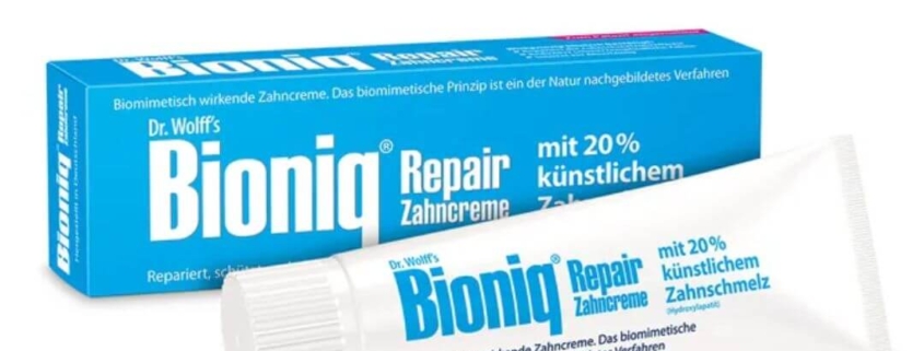 Bioniq tandpasta review werkt kunstmatig tandglazuur echt